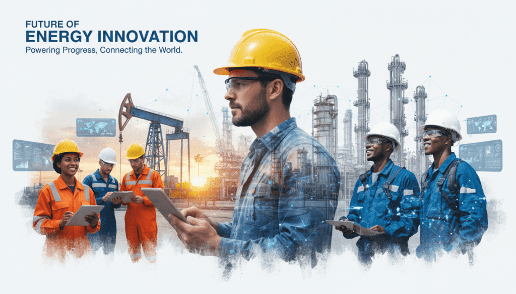 Oil & Gas Print and Video Visual Design